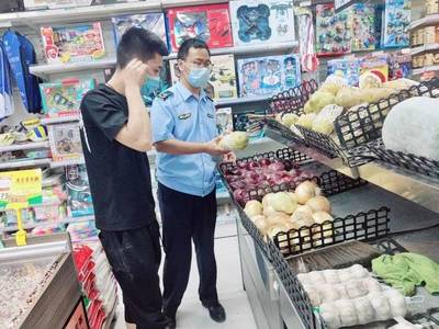 濟(jì)南平陰市場(chǎng)監(jiān)管部門開展生鮮食品銷售風(fēng)險(xiǎn)防控專項(xiàng)檢查